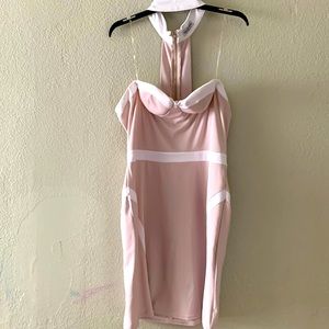 Fashionova,beige dress, size 2x